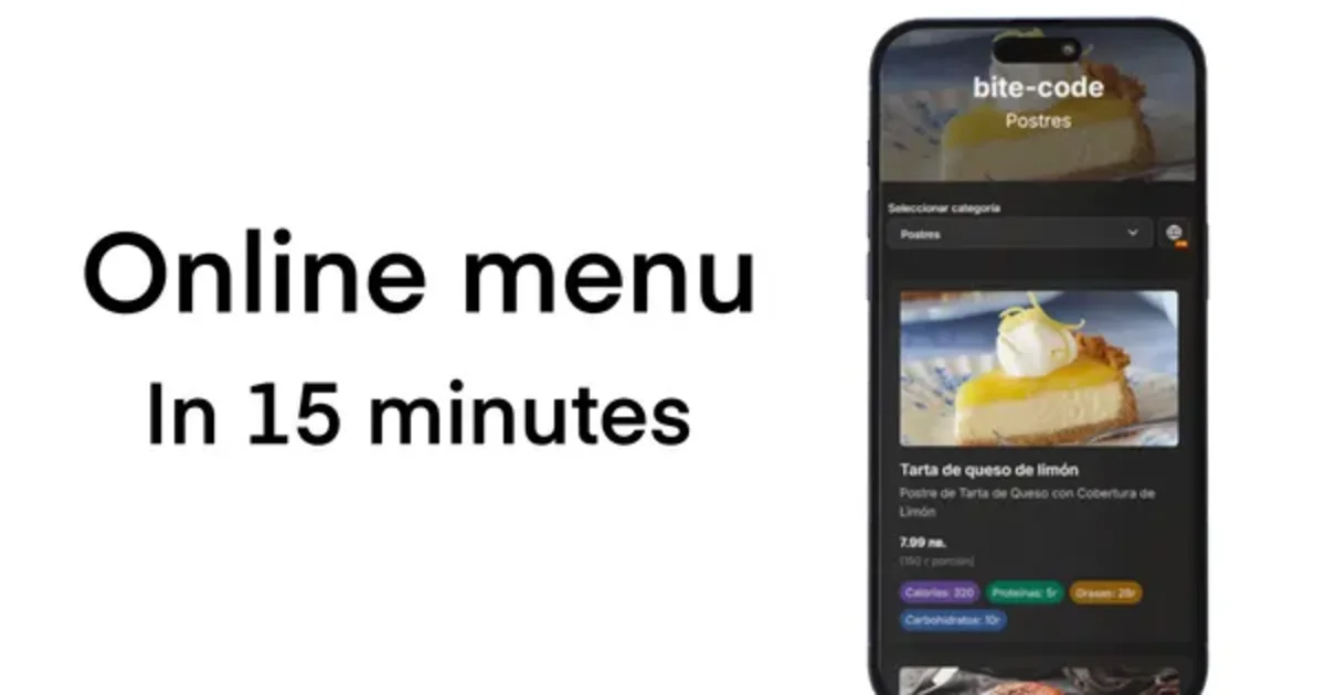 Как да Създадете Онлайн Меню за 15 Минути (Без Технически Умения)